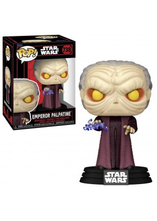 FIGURINE POP! STAR WARS #738 EMPEROR PALPATINE  (NEUF)