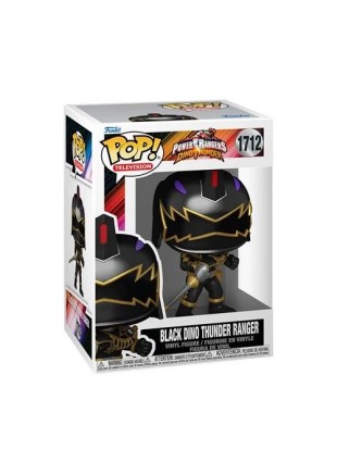 FIGURINE FUNKO POP! TELEVISION POWER RANGERS #1712 BLACK DINO THUNDER RANGER  (NEUF)