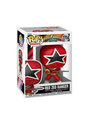 FIGURINE FUNKO POP! TELEVISION POWER RANGERS #1714 RED ZEO RANGER  (NEUF)