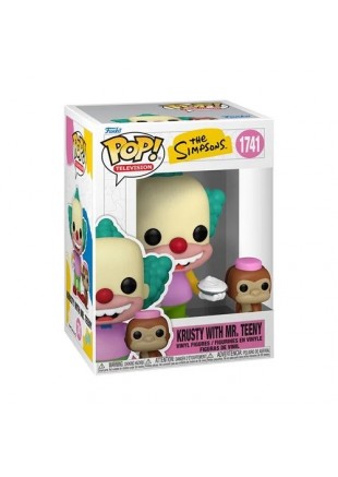 FIGURINE FUNKO POP! TELEVISION THE SIMPSONS #1741 KRUSTY WITH MR. TEENY  (NEUF)