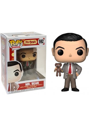 FIGURINE POP TELEVISION MR BEAN #592 MR BEAN CHASE LIMITED EDITION  (NEUF)