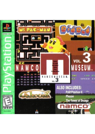 NAMCO MUSEUM VOL.3  (USAGÉ)