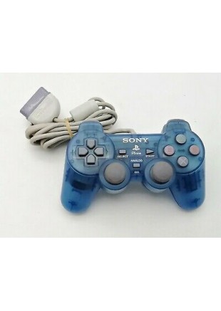 CONTROLLER PSONE BLUE CLAIR  (USAGÉ)