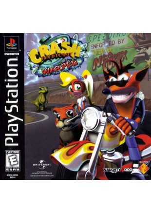 CRASH BANDICOOT WARPED  (USAGÉ)