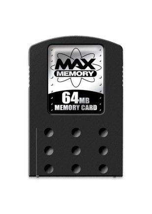 CARTE MEMOIRE PS2 64 MB MAX MEMORY  (USAGÉ)