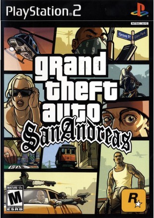 GRAND THEFT AUTO SAN ANDREAS  (USAGÉ)