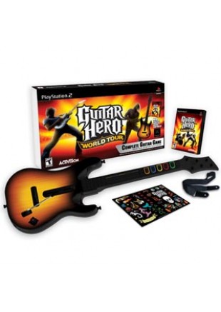 GUITAR HERO WORLD TOUR BUNDLE  (USAGÉ)