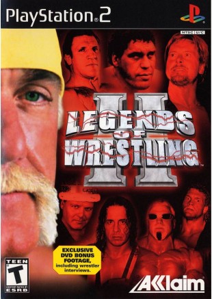 LEGENDS OF WRESTLING 2  (USAGÉ)