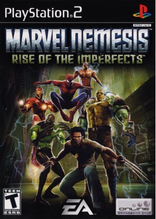 MARVEL NEMESIS RISE OF THE IMPERFECTS  (USAGÉ)