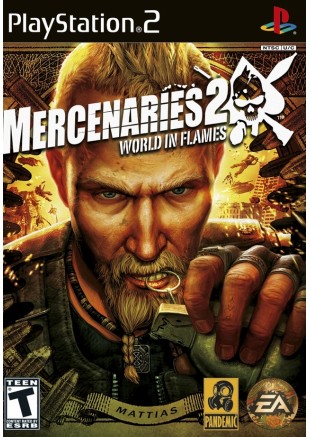 MERCENARIES 2 WORLD IN FLAMES  (USAGÉ)