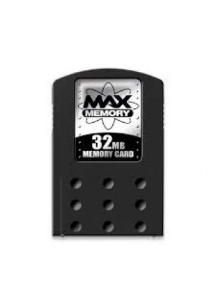 CARTE MEMOIRE PS2 32 MB MAX MEMORY  (USAGÉ)