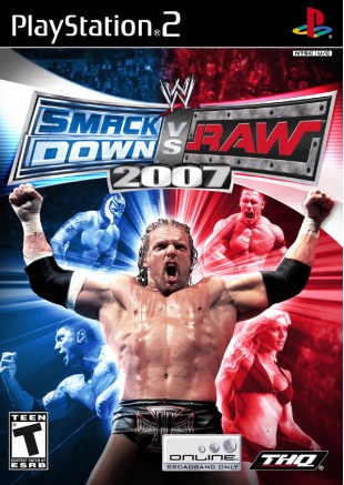 SMACK DOWN VS RAW 2007  (USAGÉ)