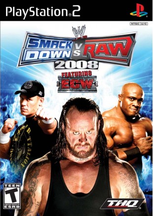 SMACK DOWN VS RAW 2008  (USAGÉ)
