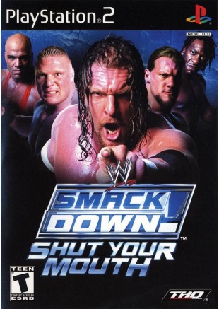 WWE SMACKDOWN SHUT YOUR MOUTH  (USAGÉ)