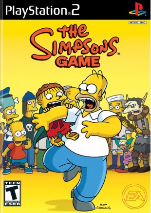 THE SIMPSONS GAME  (USAGÉ)