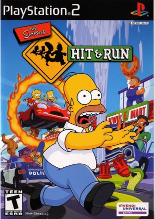 THE SIMPSONS HIT & RUN  (USAGÉ)