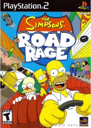THE SIMPSONS ROAD RAGE  (USAGÉ)