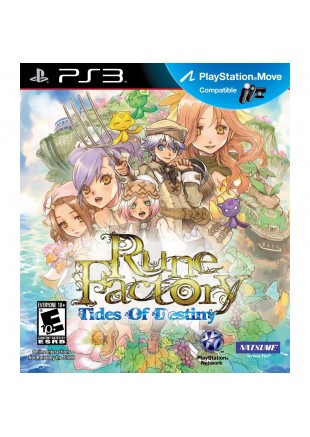 RUNE FACTORY TIDES OF DESTINY  (USAGÉ)