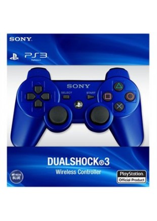 MANETTE SANS FIL DUALSHOCK 3 BLEU METALLIQUE  (USAGÉ)