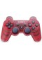 DUALSHOCK 3 ROUGE TRANSPARENTE (CRYSTAL CLEAR)  (USAGÉ)