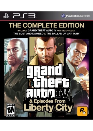 GRAND THEFT AUTO IV L'EDITION COMPLETE  (USAGÉ)