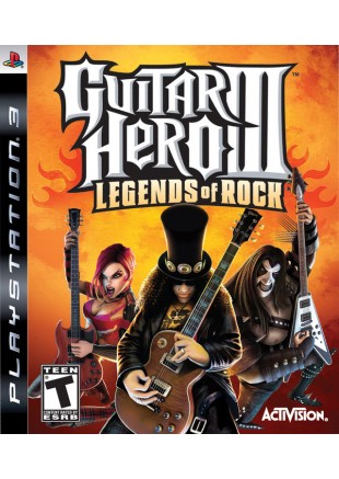GUITAR HERO 3 LEGENDS OF ROCK  (USAGÉ)