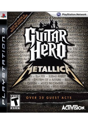 GUITAR HERO METALLICA  (USAGÉ)