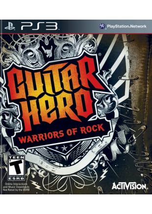 GUITAR HERO WARRIORS OF ROCK  (USAGÉ)