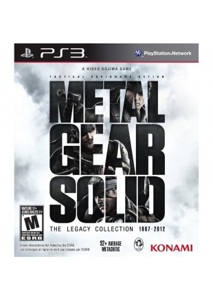 METAL GEAR SOLID : THE LEGACY COLLECTION  (USAGÉ)