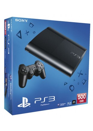 PS3 SUPER SLIM 500 GO  (USAGÉ)