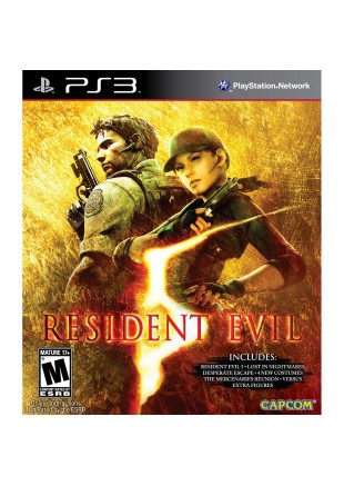 RESIDENT EVIL 5 GOLD EDITION  (USAGÉ)