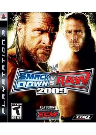 SMACK DOWN VS RAW 2009 (USAGÉ) SMACK DOWN VS RAW 2009 (USAGÉ)