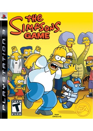 THE SIMPSONS GAME  (USAGÉ)
