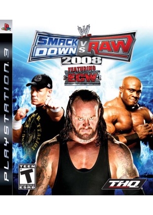 WWE SMACK DOWN VS. RAW 2008  (USAGÉ)
