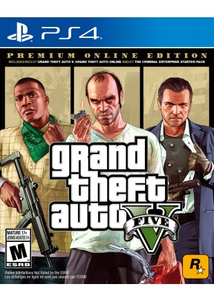 GRAND THEFT AUTO V PREMIUM ONLINE EDITION  (NEUF)