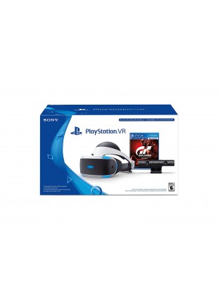 ENSEMBLE CASQUE PLAYSTATION VR AVEC CAMERA ET JEU GRAN TURISMO SPORT  (USAGÉ)