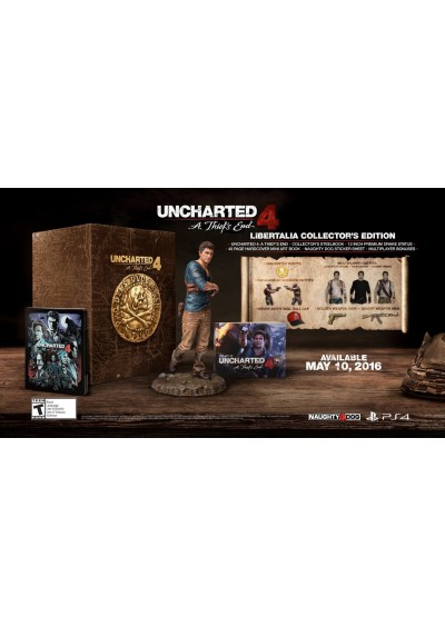 UNCHARTED 4 A THIEF'S END LIBERTALIA COLLECTOR'S EDITION (USAGÉ) UNCHARTED 4 A THIEF'S END LIBERTALIA COLLECTOR'S EDITION (USAGÉ)
