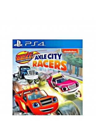 BLAZE AND THE MONSTER MACHINES AXLE CITY RACERS  (USAGÉ)