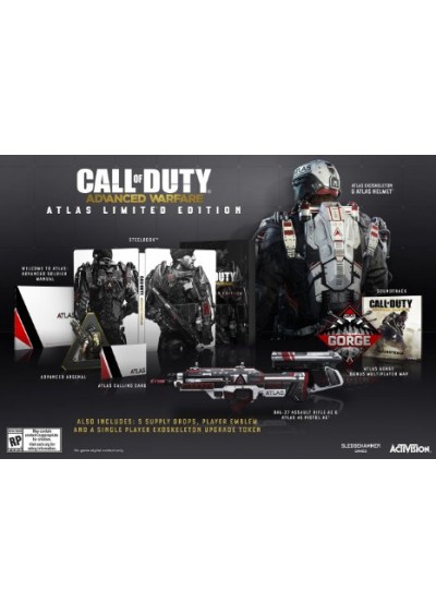 CALL OF DUTY ADVANCED WARFARE ATLAS LIMITED EDITION (USAGÉ) CALL OF DUTY ADVANCED WARFARE ATLAS LIMITED EDITION (USAGÉ)