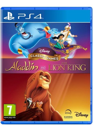 DISNEY JEUX CLASSIC ALADDIN ET THE LION KING  (NEUF)