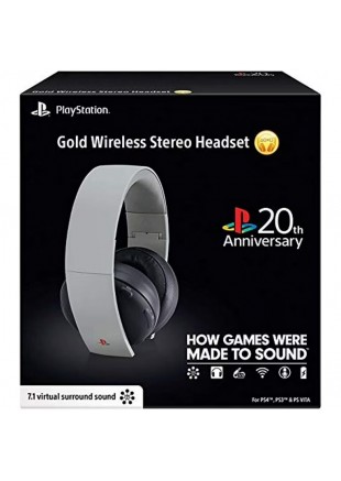 CASQUE-MICRO STÉRÉO SANS FIL OR 20TH ANNIVERSAIRE (USAGÉ) CASQUE-MICRO STÉRÉO SANS FIL OR 20TH ANNIVERSAIRE (USAGÉ)