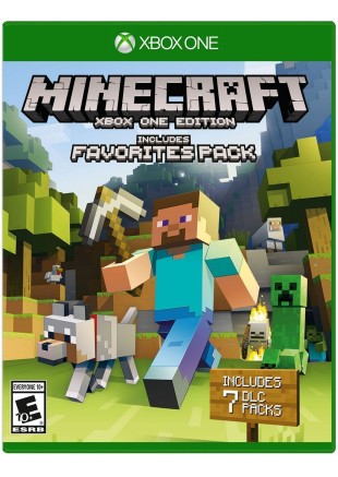 MINECRAFT FAVORITES PACK XBOX ONE  (USAGÉ)
