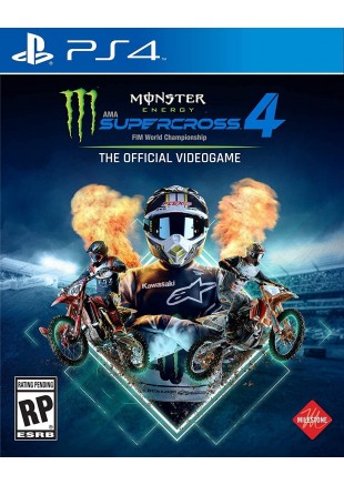MONSTER ENERGY SUPERCROSS 4  (NEUF)