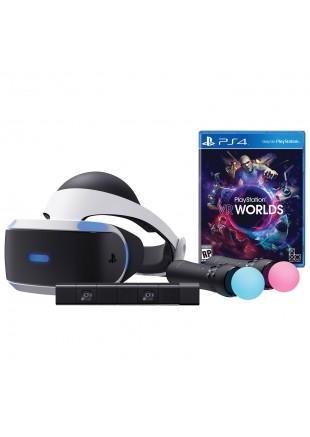 CASQUE PLAYSTATION VR AVEC ENSEMBLE MOVE  (USAGÉ)