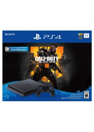 PLAYSTATION 4 SLIM 1 TO ENSEMBLE CALL OF DUTY BLACK OPS IIII  (USAGÉ)