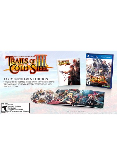 THE LEGEND OF HEROES TRAILS OF COLD STEEL III EARLY ENROLLMENT EDITION  (USAGÉ)