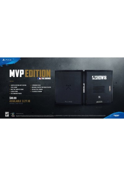 MLB THE SHOW 18 MVP EDITION (USAGÉ) MLB THE SHOW 18 MVP EDITION (USAGÉ)