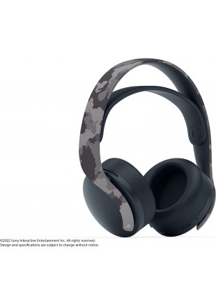 CASQUE SANS FIL PULSE 3D GRIS CAMOUFLAGE  (NEUF)