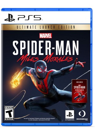 MARVEL SPIDER-MAN MILES MORALES ULTIMATE LAUNCH EDITION  (USAGÉ)