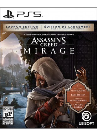  PRE-COMMANDE ASSASSIN'S CREED MIRAGE EDITION DU LANCEMENT **SORTIE LE 5 OCT**  (NEUF)